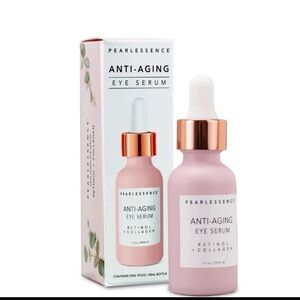 Pearlessence Anti Aging Anti Wrinkle Eye Serum With Retinol Collagen 1 oz